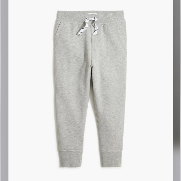 J. Crew Crewcuts Boys fleece sweatpants BB449 Gray XS 4 5 - Picture 1 of 4